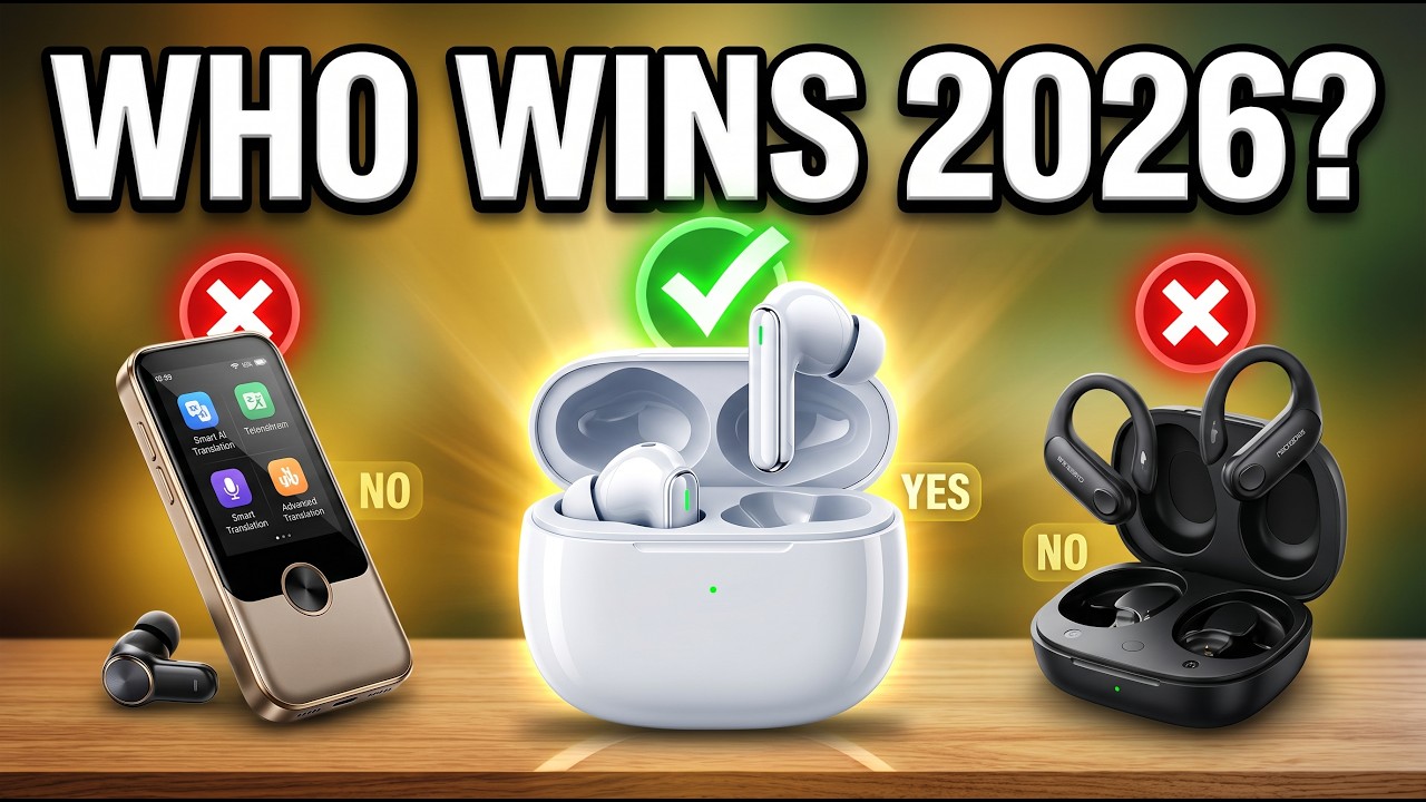The Best AI Language Translator Earbuds in 2026