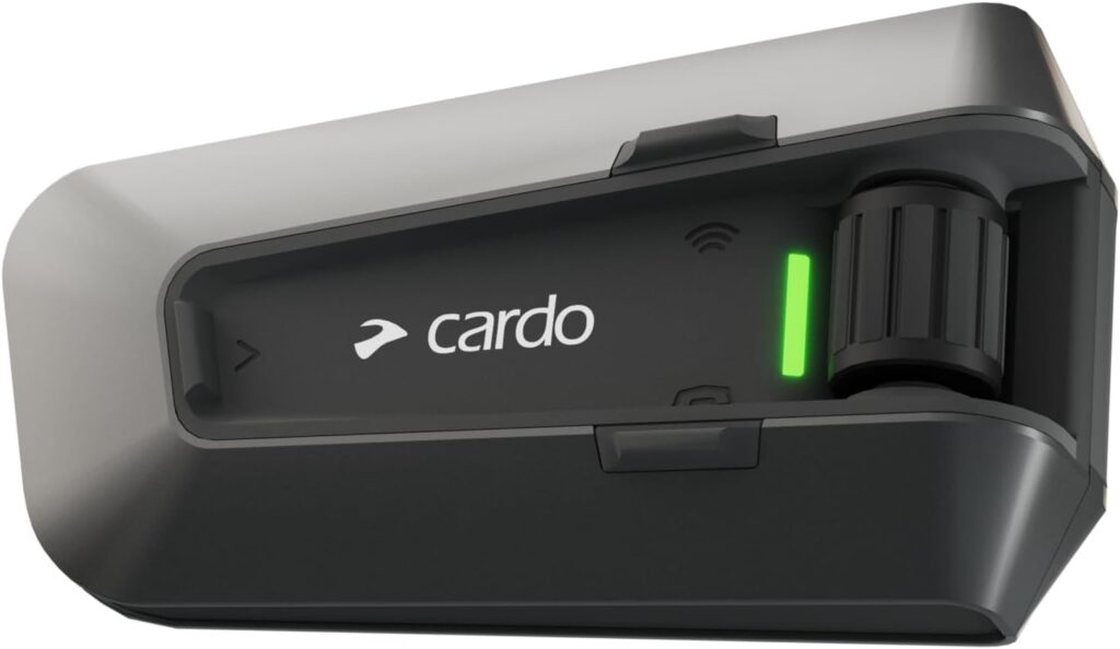 Cardo PackTalk Edge motorcycle Bluetooth communication system