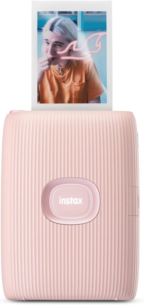 Fujifilm Instax Mini Link 2 smartphone printer in Soft Pink