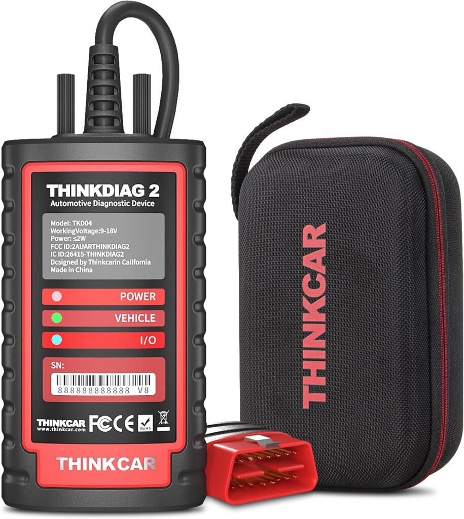 Thinkdiag2 Bluetooth OBD2 diagnostic adapter with case